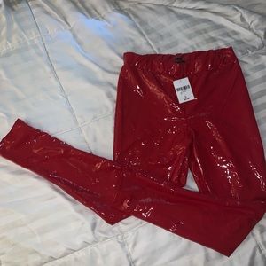 Forever 21 Pants - Red leggings Forever 21 Pants - Red leggings